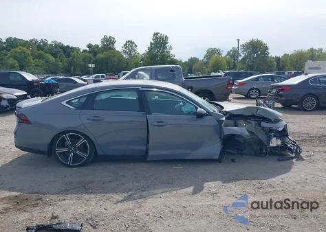 2025 Honda Accord Hybrid Sport z USA, uszkodzony, nr VIN 1HGCY2F50SA001149